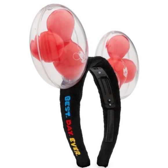 Disney Accessories - NEW Disney Mickey Mouse Balloon Light Up Christmas Ears